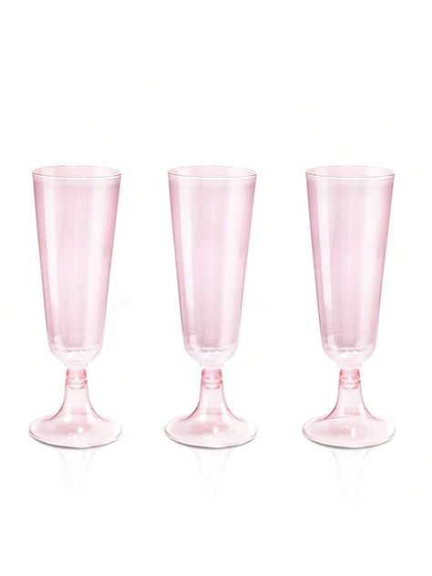 PREMIUM QUALITY: These pink champagne flutes are made of safe material to ensure a safe drinking experience for every customer. ELEGANT DESIGN: Pink is a lovely and youthful color. These pink plastic champagne glasses look very elegant and youthful. Special separation design, can let each customer easy-to-assemble. VERSATILE USE: Convenient and beautifully designed, you can use these champagne flutes for parties, family gatherings, weddings, graduations, birthdays and other special occasions PACKAGING: Each set comes with 60 pink champagne glasses to suit your every need. Completely free your hands. SATISFACTORY SERVICE: We are not only providing customer with excellent quality products, but also providing customers with the most perfect service. If you have any questions about the plastic Pink Plastic Champagne Flutes, Plastic Champagne Glasses, Plastic Champagne Flutes, Birthday Dinner Party, Pink Plastic, Pink Champagne, Birthday Dinners, Champagne Glasses, Champagne Flutes