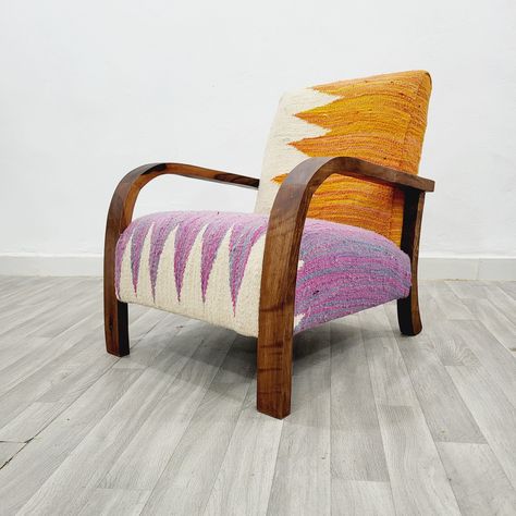 Wooden armchair