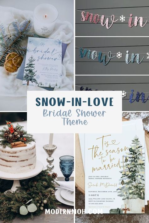 Get creative with a Snow in Love bridal shower theme that’s fun, festive, and perfect for a winter wonderland celebration! This winter-inspired theme includes games, decorations, and cozy gifts that will make your bridal shower one to remember. Ready to plan your winder bridal shower? Check out these wonderful winter themed wedding shower ideas! | Wedding Showers Themed Wedding Shower Ideas, Love Bridal Shower Theme, Winter Bridal Shower Ideas, Winter Themed Wedding, Wedding Shower Ideas, Snow In Love, Wedding Shower Themes, Winter Bridal Showers, Wedding Themes Winter