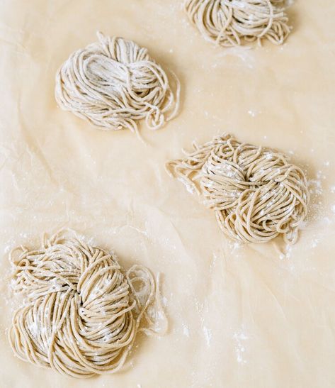 Homemade Ramen Noodles, Homemade Ramen, Ramen Noodle Recipes, Making Bread, Sourdough Baking, Pasta Machine, Pasta Dough, Inspirational Stories, Toasted Walnuts