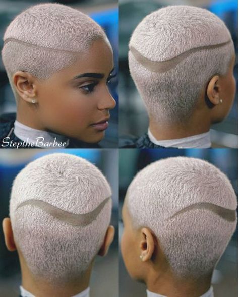 Short Fade Haircut, Hair Myth, Shaved Hair Designs, Natural Hair Cuts, Natural Hair Short Cuts, Tapered Haircut, Cute Short Haircuts, Pelo Afro, Hair Tattoos