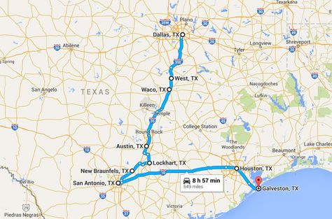 This trip will take you through a large swath of the Lone Star State and hit on every major food category. It's the ultimate Texas road trip for foodies. Trip Bucket Lists, Texas Road Trip, Vacation Adventures, Travel Thoughts, Texas Bucket List, San Angelo Texas, Texas Vacation, Motorcycle Camping Gear, Texas Places