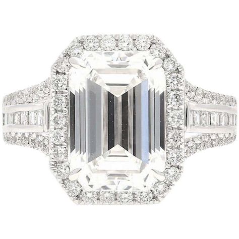 Diamond Ring Cuts, Sapphire Wedding Rings, Platinum Diamond Rings, Emerald Cut Rings, Emerald Cut Diamond, Expensive Jewelry, Drop Dead, Wedding Rings Vintage, Platinum Ring