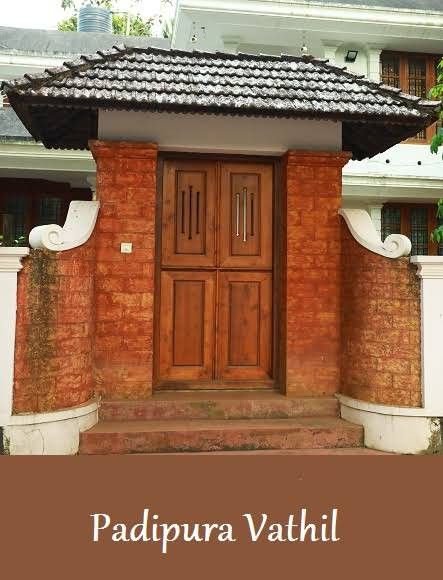 Padippura Kerala, Padippura Design, Padipura Design Kerala, Kerala Special, Traditional Entrance, House Front Gate, Kerala Traditional House, Kerala Architecture, Mediterranean Homes Exterior