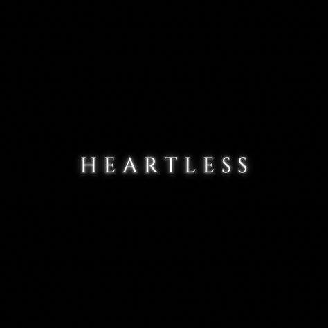 Heartless Heathens Aesthetic, Heartless Tattoo Stencil, Heartless Wallpaper, Heartless Heathens, Jest Aesthetic Heartless, Heartless Tattoo, Love Languages, Bad Girl, Tattoos