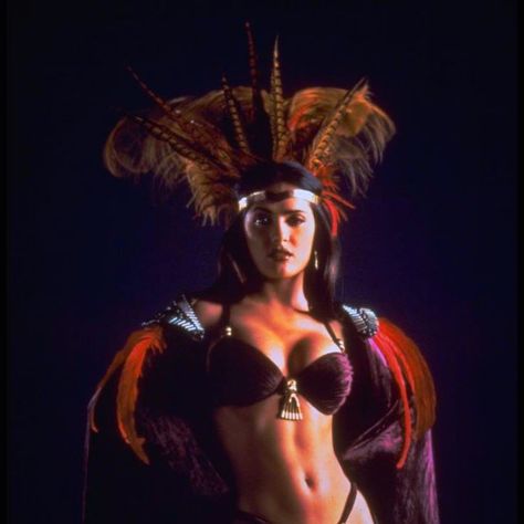 Santanico Pandemonium, Salma Hayek Body, Salma Hayek Style, Selma Hayek, From Dusk Till Dawn, Juliette Lewis, Yas Queen, Horror Monsters, Horror Movie Art