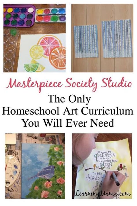 Art Curriculum Elementary, Homeschool Art Curriculum, Homeschool Art Projects, Online Art Classes, Kids Art Class, Art Lessons For Kids, Art Curriculum, Homeschool Art, Kindergarten Art