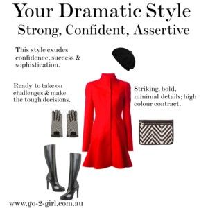 Dramatic Style Personality, Dramatic Outfits Style, Suitcase Outfits, Pure Dramatic, Dramatic Outfits, Fashion Styles Types, Dramatic Clothes, Kibbe Dramatic, Australia Vintage