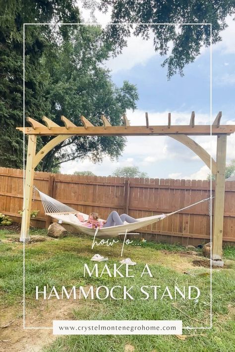 Turn any outdoor space into your personal paradise with our range of hammock stands! Whether you're seeking a cozy corner on the patio or a serene spot in the garden, these stands provide the ideal foundation for hours of relaxation. Explore our collection to find the perfect match for your hammock and elevate your lounging experience to new heights! Click to start designing your ultimate escape. Fire Pit Hammock, Hammock On Patio, Hammock Pergola Ideas, Stand For Hammock Chair, Hammock Pergola, Hammock Ideas Backyard, Hammock Chair Stand Diy, Hammock Corner, Hammock Posts