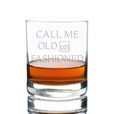 Latitude Run Sneller Call Me Old Fashioned Rocks 10 oz. Glass Every Day Glass Job Promotion, Drinking Glass Sets, Keep Calm And Drink, Whiskey Drinks, Whiskey Glass, Glass Mason Jars, Highball Glass, Whiskey Glasses, Wine Glass Set