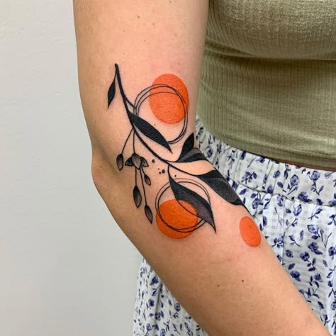 Orange Tattoo, 42 Tattoo, Flash Tattoo Designs, Unique Tattoo Designs, Tattoo Designs And Meanings, Unique Tattoo, Abstract Tattoo, Cover Up Tattoos, Design Tattoo