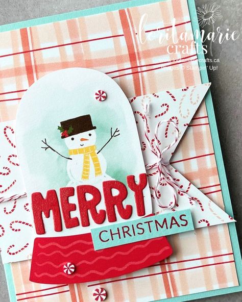 Anyone else excited about Stampin’ Up!’s new catalogue coming out tomorrow?🙋🏼‍♀️. It’s hard not to have fun making holiday themed cards, whether it’s fall, Halloween or Christmas! What do you think about this Snowy Scenes DSP? I always love the cutesy paper because you can make it easy on yourself and cut out the images to make fun cards and gift tags😊☃️🐧. These projects also have my 2 must haves from the catalogue, the Real Red & White Adhesive-Backed Peppermints and the matching Baker’s ... Fun Cards, New Catalogue, Holly Berries, Holiday Catalog, Xmas Cards, Seasons Greetings, Cool Cards, Flower Frame, Homemade Cards