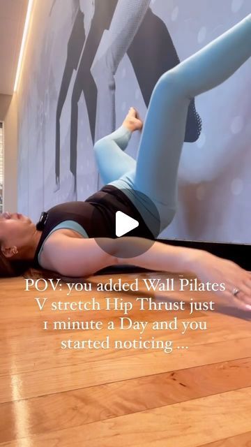 Pelvic Exercises, Beginner Exercise, Core Engagement, Wall Pilates, August Challenge, Breath Work, Pilates Routine, Deep Core, Hip Thrusts