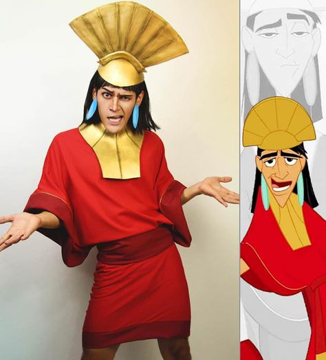 Kuzco Disney, Animated Disney Characters, Cosplay Disney, Carnaval Costume, Character Drawings, Hallowen Costume, Epic Cosplay, Future Children, Disney Cosplay