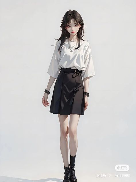 Japanese Fashion Women, Frock Fashion, Women Lace Dress, Dress Sketches, Anime Dress, Fashion Inspiration Design, Pinterest Girls, Style Mistakes, Character Outfits