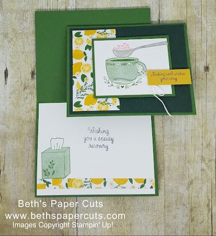 Beth's Paper Cuts: Speedy Recovery Stamp Set Stampin Up Speedy Recovery, Speedy Recovery Cards, Recovery Cards, Healing Hugs, Speedy Recovery, Free Stamps, Hand Crafted Cards, Paper Crafts Card, Watercolor Projects