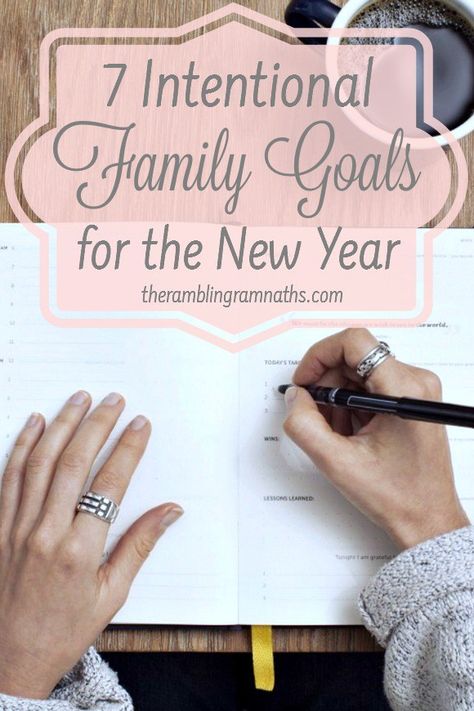 7 Intentional Family Goals for the New Year New Year Family Goals, New Years Family Goals, Family Goals For 2024, New Year Devotions, Christian Family Rules, Family Resolutions, Dinner List, Family Meetings, New Years Eve Traditions