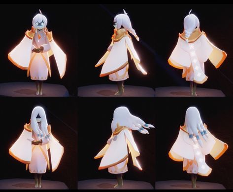 Sky Cotl Mask, Sky Children Of The Light Outfit Ideas, Sky Cotl Outfit, Sky Cotl Outfit Ideas, Lit Outfits, Sky Cotl, Sky Artwork, Child Of Light, My Little Pony Characters