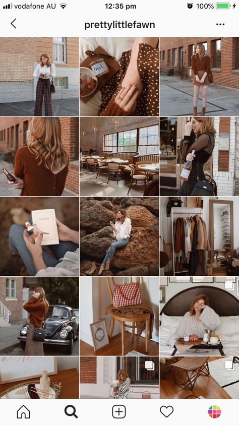 Brown Instagram Feed, Brown Instagram, Instagram Feed Tips, Best Instagram Feeds, Instagram Feed Layout, Instagram Theme Feed, Instagram Feed Ideas Posts, Instagram Grid, Instagram Layout