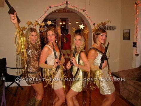 Shooting Star Costume, Diy Voodoo Doll Costume, Voodoo Doll Costume, Gravitational Force, Punny Halloween Costumes, Pregnancy Costumes, Girl Group Costume, Star Costume, Homemade Costume