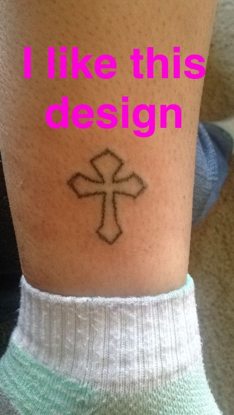 Stick and Poke cross tattoo Stink And Poke Ideas, Cross Stick N Poke, Cross Stick And Poke, Stick And Poke Cross, Cross Stick And Poke Tattoo, Chest Stick And Poke, Small Stick N Poke Tattoos, Y2k Stick And Poke, Moth Stick And Poke