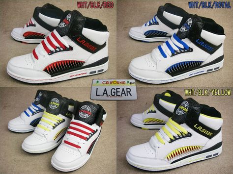 La Gear Sneakers, 80s Sneakers, School Sneakers, Shoe Poster, Reebok Pump, Vintage Trainers, Retro Trainers, Trainer Shoes, Sneaker Lovers