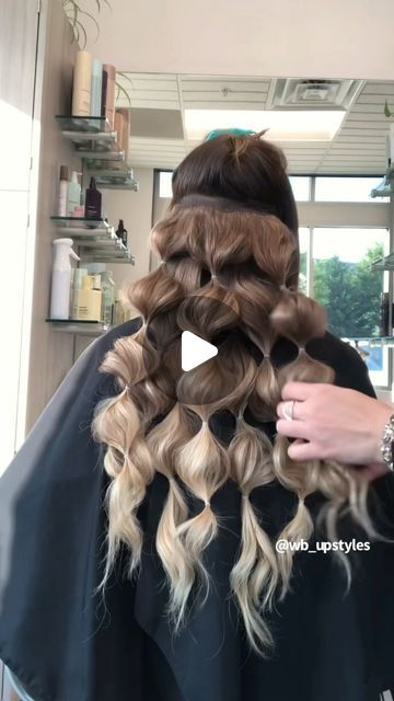 Whitney’s Bridal Upstyles •🌿• on Instagram: "•✨•🎥 •Hair video of how I created Samantha’s whimsical downstyle! 🤍  Products used: @designmehair dry texturizing spray, @sexyhair powder play, @pinkpewter never let go comb and their magnetic bracelet!  Would you like to learn how to create whimsical styles like tbis? Check out my upcoming classes! Link in bio!! 🎟  ••🌿•• #wb_upstyles  #updotutorials #bubblebraid #braidvideos #updotutorial #updoeducation #bohoweddinghair #bohohairstyle #hairvideos" Whimsical Bridal Hair, Boho Wedding Braid, Bridal Hair Tutorial Videos, Bridal Upstyles, Bridal Hair Tutorial, Boho Bridal Hair, Boho Hairstyle, Wedding Braids, Updo Tutorial