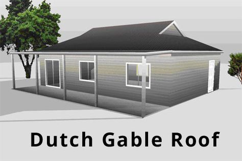 #3- gable on top and hip on the bottom Dutch Gable Roof Design, Dutch Gable, Dutch Gable Roof, Gable Roof Design, Steel Door Design, Gable Roof, Steel Door, Loft Conversion, Roof Design