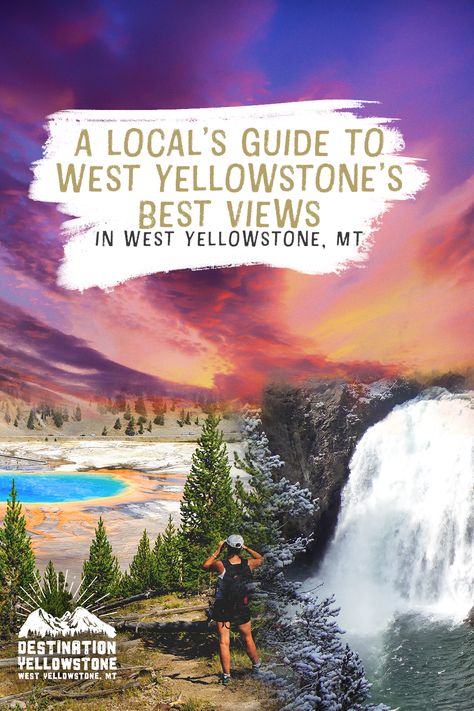 Learn all of the must-see spots in West Yellowstone & the surrounding area from those who know best #pickyourpath West Entrance Yellowstone, Yellowstone Must See, Yellowstone Hikes, West Yellowstone Montana, West Yellowstone, Secret Places, Best Hikes, Local Guide, Free Travel