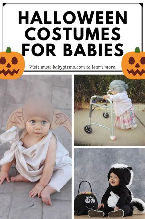 6 Adorable Halloween Costumes for Babies | Baby Gizmo Baby Family Halloween Costumes, Halloween Costumes For Babies, Adorable Halloween Costumes, Diy Baby Halloween Costumes, Costumes For Babies, Diy Baby Costumes, Most Creative Halloween Costumes, Sibling Costume, First Halloween Costumes