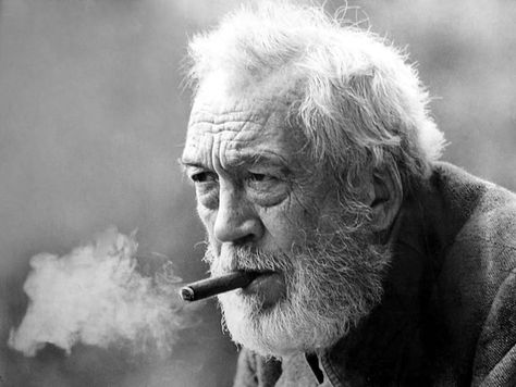 best John Huston movies Famous Cigars, John Huston, Septième Art, Good Cigars, Celebrity Stars, Film Director, Old Man, Feature Film, Classic Hollywood