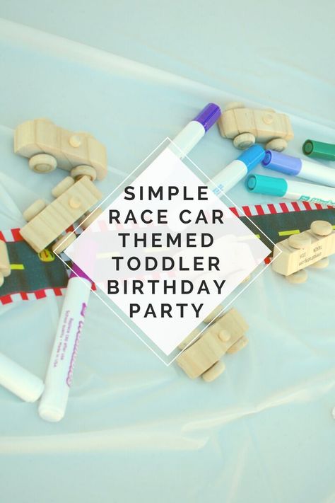 Simple Race Car Themed Toddler Birthday Party for a two year old. | #amazonfinds Friend Presents, Birthday Man, Race Car Themes, Transportation Birthday, Happy Birthdays, Disney Cars Party, Car Themed Parties, Car Birthday Theme, Race Car Birthday Party