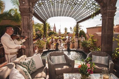 Large Wedding Venues, Rosewood Hotel, Smallest Wedding Venue, Inexpensive Wedding Venues, Small Hotel, Wedding Costs, Perfect Weather, Spanish Colonial, Mexico Wedding