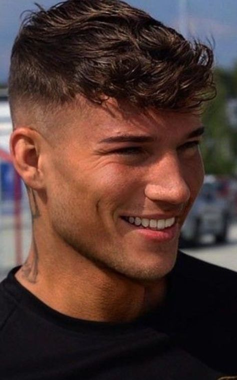 European Mens Haircut, Men Hair Fringe, Textured Fringe Men Low Taper Fade, Short Hair Cuts For Men Fade Round Faces, Short Messy Haircuts Men, Short Hair Styles Male, Messy Textured Fringe Men, Mens Textured Fringe, Short Textured Fringe Men