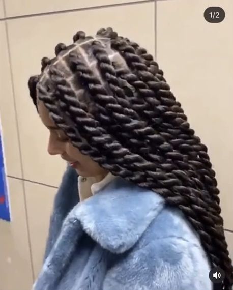 Big twist hairstyle 🔥🙌🏽 [Video] | Twist braid hairstyles, Big twist braids hairstyles, Hair twist styles Big Twists Hairstyles, Jumbo Senegalese Twist Hairstyles, Big Senegalese Twists, Jumbo Rope Twist, Big Twist Braids, Big Twist Braids Hairstyles, Twist Braids Hairstyles, Hairstyle Video, Black Hair Video