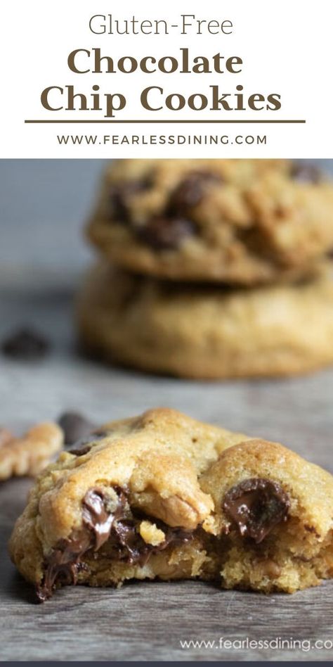 Cookies With Walnuts, Best Gluten Free Cookies, Chewy Chocolate Chip Cookies Recipe, Chocolate Chip Walnut Cookies, Gluten Free Sugar Cookies, Gluten Free Cookie Recipes, Chewy Cookies, Gluten Free Chocolate Chip Cookies, Gluten Free Chocolate Chip