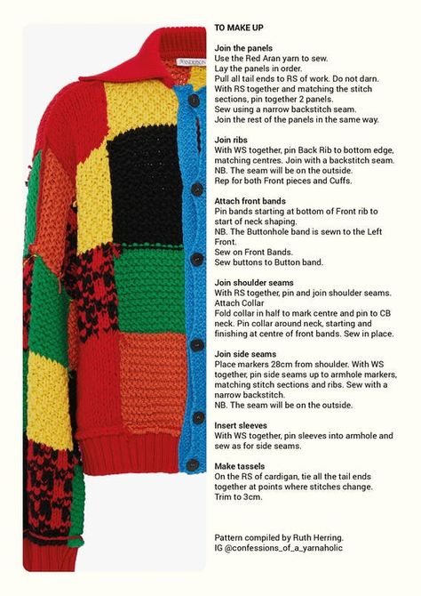 How to make Harry Styles’ viral JW Anderson cardigan at home | Stylist Pola Kardigan, Harry Styles Sweater, Harry Styles Clothes, Harry Styles Cardigan, Diy Cardigan, Patchwork Cardigan, Diy Vetement, Oversized Sweaters, Celebrity Style Red Carpet