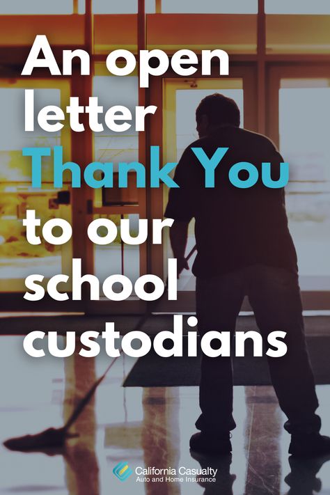 Custodian Appreciation, Janitor Appreciation, School Custodian, Free To Do List, Words Of Appreciation, Thank You Letter, Open Letter, School Yard, Holiday Quotes