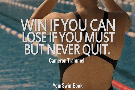 10 Motivational Swimming Quotes to Get You Fired Up | http://www.yourswimlog.com/10-motivational-swimming-quotes-get-fired/ Motivational Swim Quotes, Catchy Swim Slogans, Person Swimming, Swimming Motivational Quotes, Swimmer Quotes, Swim Quotes, Pressure Quotes, Swimming Motivation, Sports Motivation