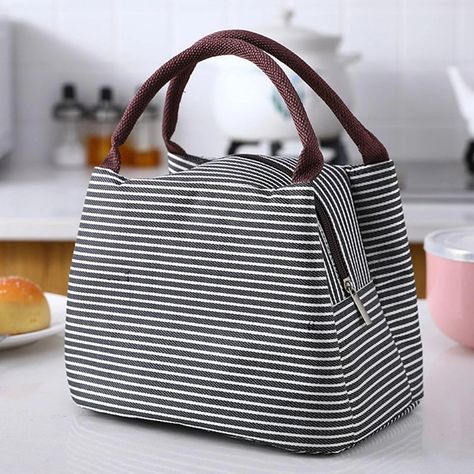 Discover great products at the best prices at Dealmoon. SHEIN 1pc Striped Pattern Portable Lunch Bag,Trumpet Striped Pattern Lunch Bag. Price:$1.48 at SHEIN Shein Coupons, Black Lunch Bag, Small Lunch Bags, Vera Bradley Lunch Bags, Lunch Boxes For Women, Women Lunch Bag, Cooler Tote Bag, Lunch Tote Bag, Best Lunch Bags