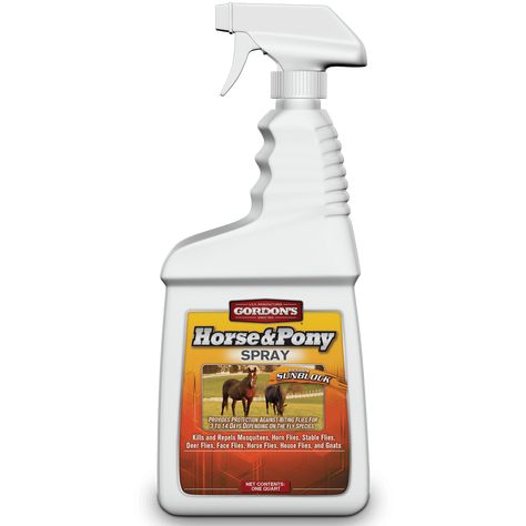 Gordon's® Horse & Pony Spray Horse Essentials, Deer Fly, Fly Spray, Weeds In Lawn, Horse Fly, Horse Pony, Insect Control, Liquid Fertilizer, Horse Stables