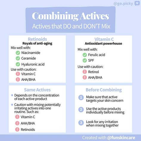 Picky on Instagram: “Actives can be a blessing 😇 or a curse 😈. It all depends on your skin and how you use them! Learn some tips on combining actives with our…” Skin Aesthetics, Be A Blessing, Skincare Inspiration, Good Skin Tips, Skincare Blog, Anti Aging Skin Products, Skin Concern, K Beauty, Beauty Trends