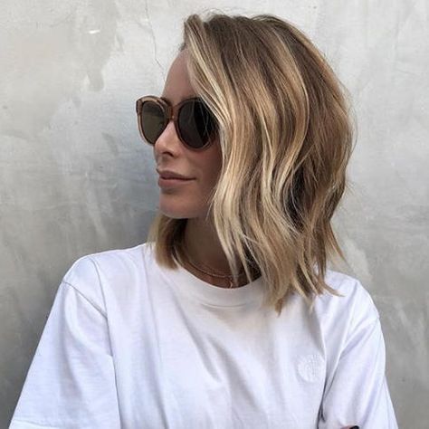 No-Fuss Lob Lob Haircut, Penteado Cabelo Curto, Popular Hairstyles, Southern Living, Hair Dos, Medium Length Hair Styles, Bob Hairstyles, Hair Trends, Cortes De Cabello Corto