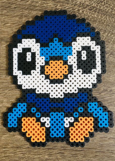 Perler Beads Penguin Minecraft Perler Beads, Perler Bead Pokemon Patterns, Hama Beads Pokemon, Perler Bead Designs, Melt Beads Patterns, Pokemon Perler, Pokemon Bead, Pokemon Halloween, Easy Perler Bead Patterns