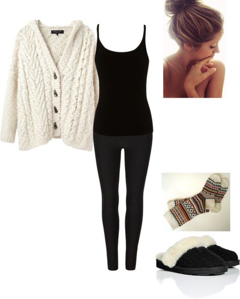 "Lazy home outfit" by andreahanny on Polyvore Lazy Home Outfits, Outfits Lazy, Skandinavian Fashion, Populaire Outfits, Cute Lazy Outfits, Legging Outfits, Cute Outfits For School, Lazy Outfits, Lazy Day Outfits