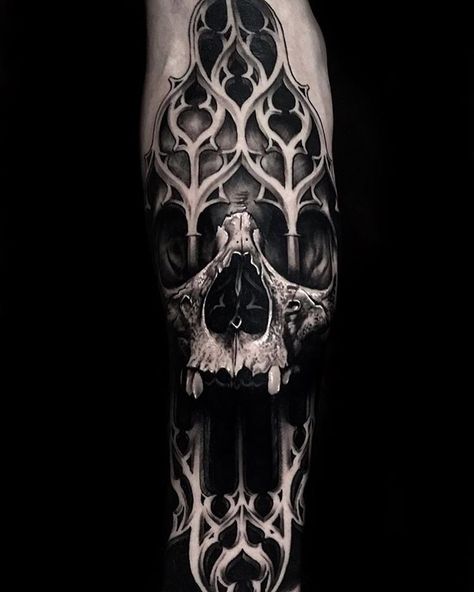 Biomech Tattoo, Coffin Tattoo, Mangas Tattoo, Backpiece Tattoo, Tattoo Beautiful, Skull Sleeve Tattoos, Skull Sleeve, More Tattoo, Cool Forearm Tattoos