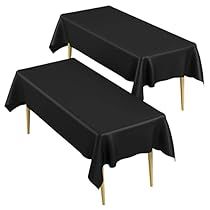 Black Table Cloth, Plastic Table Cloth, Disposable Tablecloth, Rectangle Tables, Halloween Tablecloth, Plastic Table Cover, Black Tablecloth, Plastic Table Covers, Plastic Table