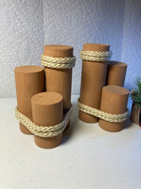 Excited to share this item from my #etsy shop: Nautical Pilings, Mini Nautical Pilings, Nautical Posts, Beach Decor, Lake Decor, Beach Theme, Tray Decor Pilings Nautical, Nautical Pilings, Beach Themed Crafts, Disney Enchanted, Tiki Decor, Nautical Crafts, Ocean Birthday, Vbs Themes, Beach Party Decorations