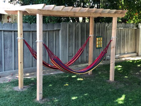 Hammock Oasis, Pergola Hammock, Relaxation Ideas, Hammock Ideas, Backyard Hammock, Diy Hammock, Backyard Swings, Cozy Nooks, Backyard Oasis Ideas