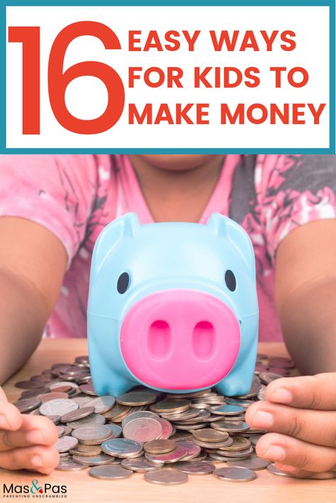 Money For Kids, Teen Parenting, Making Money Teens, Kids Sand, Parenting Teenagers, Job Ideas, Ways To Get Money, Kids Money, Diy Money